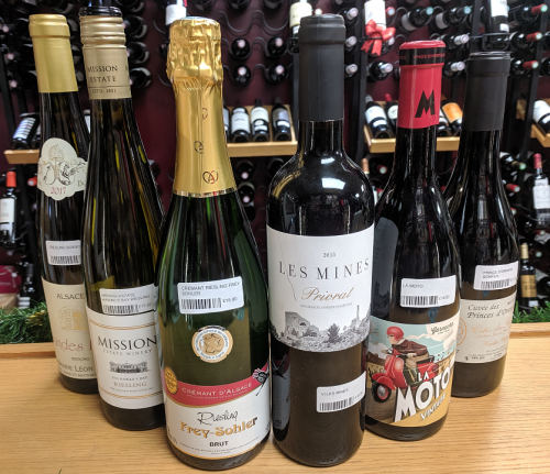 FOCUS TASTING: GRENACHE & DRY RIESLING GRAPES 17TH JANUARY 2020