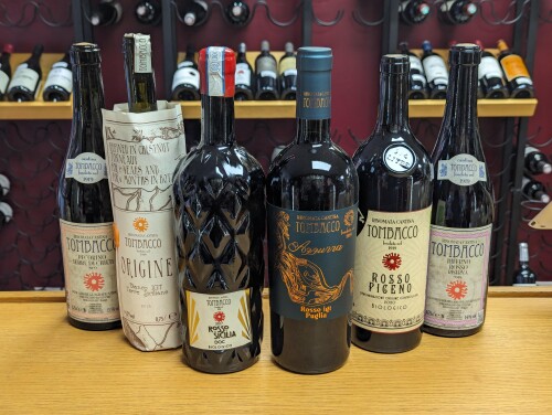 Italian Tombacco wine tasting 19th January 2024
