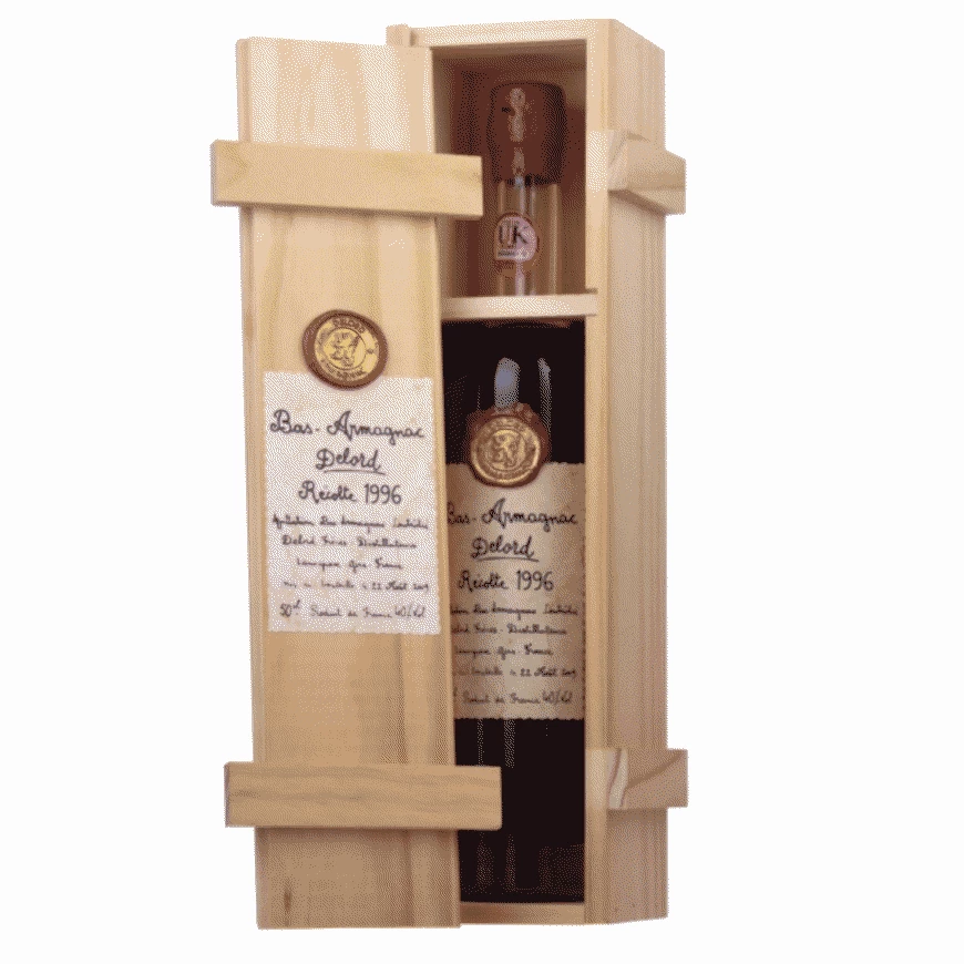 Delord 1996 Bas-Armagnac Brandy
